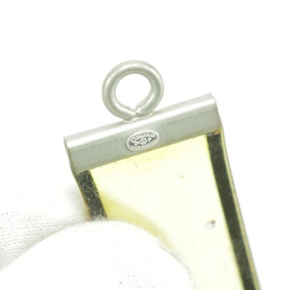 Chanel 01P Clover Chanel Cuff Bangle Bracelet - Picture 3 of 8